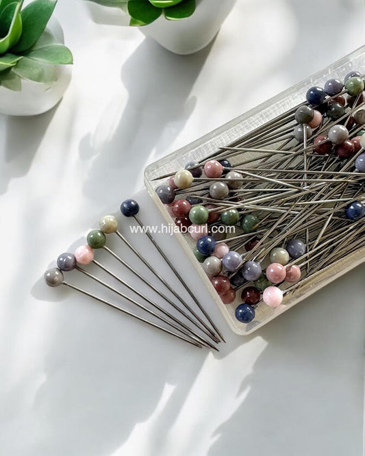 Premium Hijab Needle Pins –  100 pins