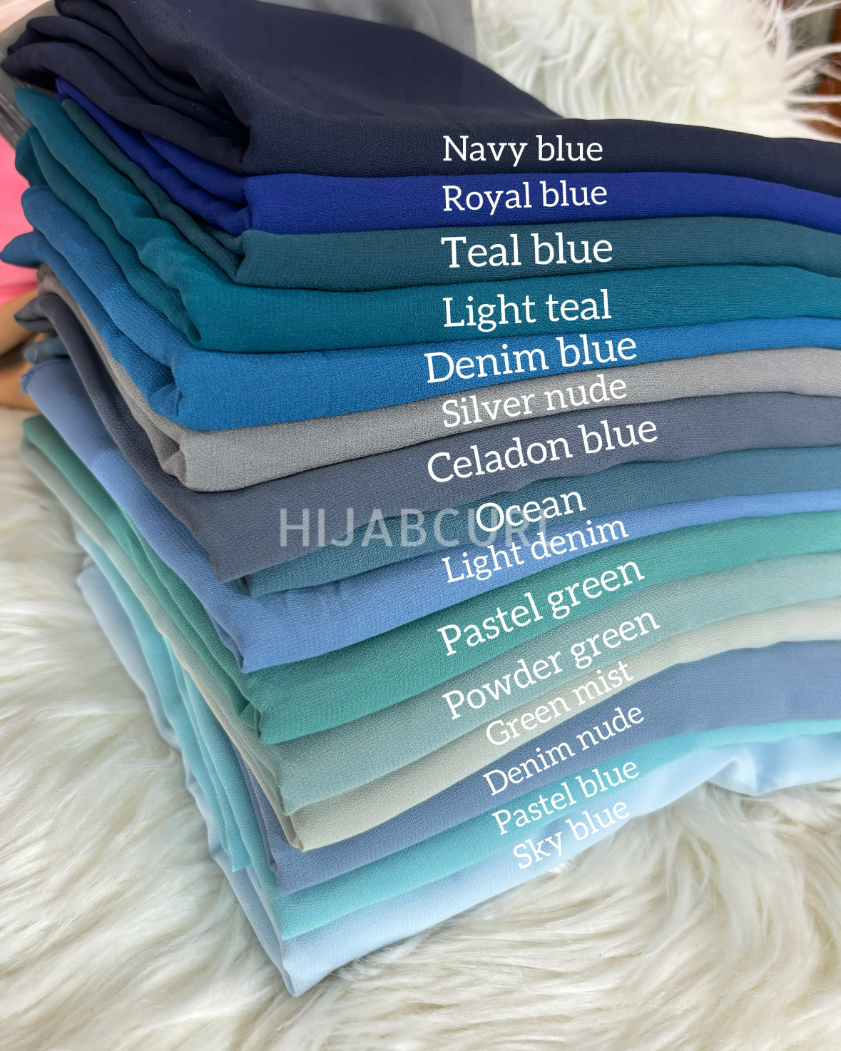 Basic georgette hijab